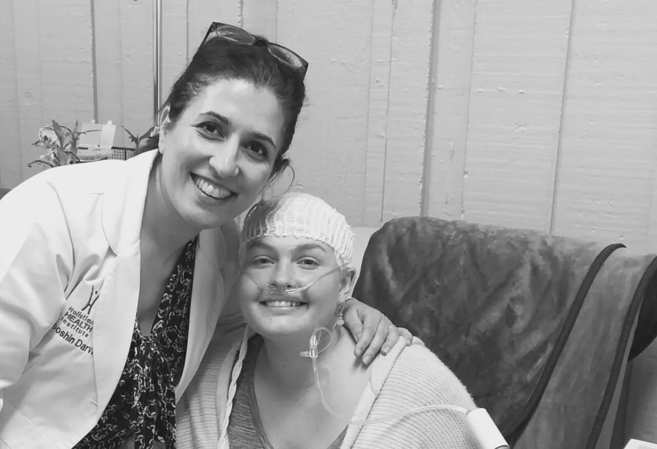 Glioblastoma patient receiving integrative NanoVi treatment for brain cancer and chronic Lyme disease